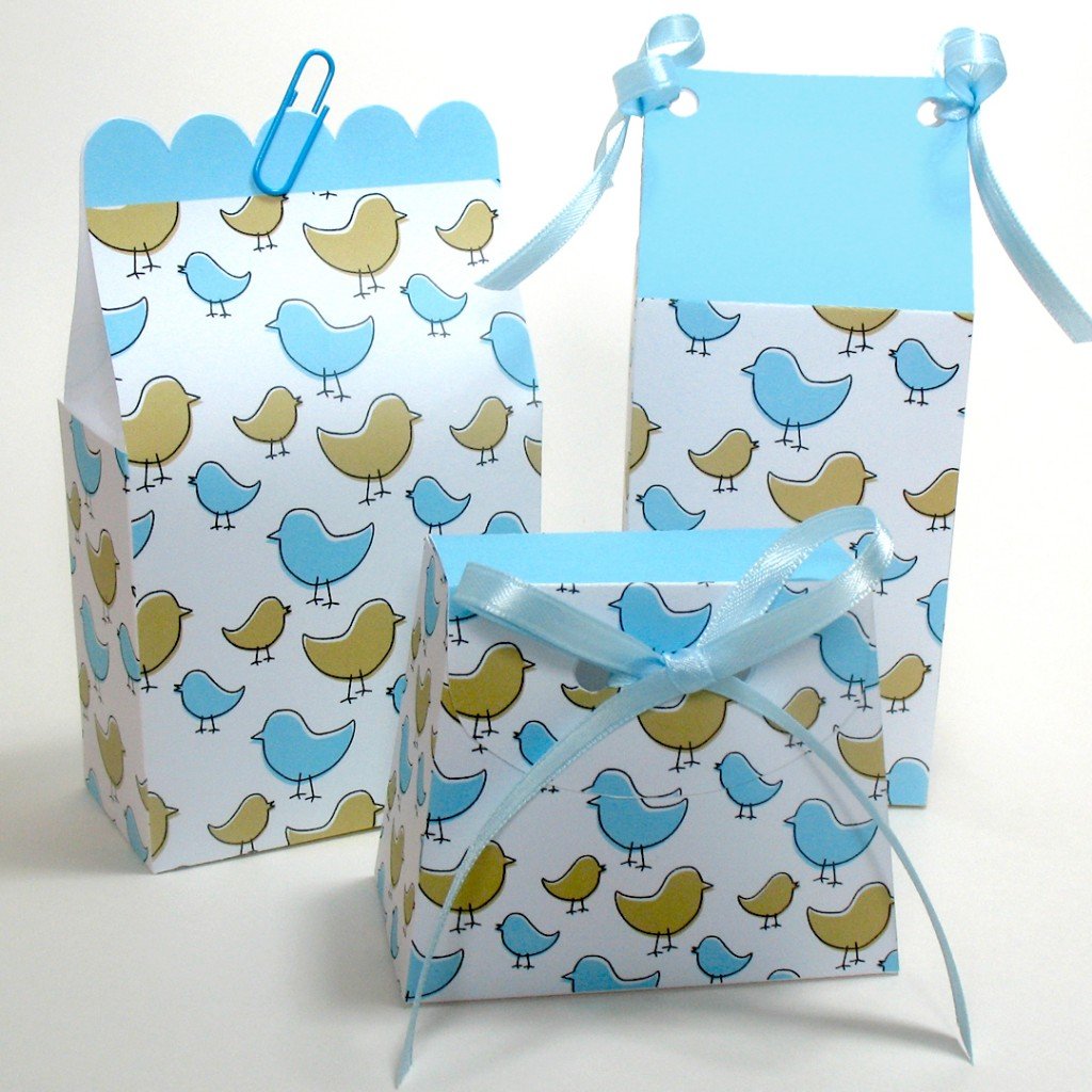 Paper Favour Bags - Little Birdies