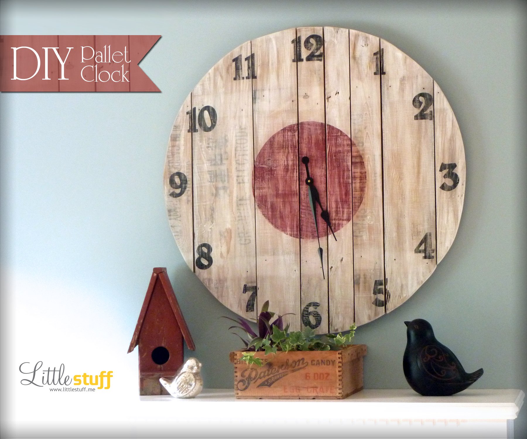 DIY Wood Pallet Clock