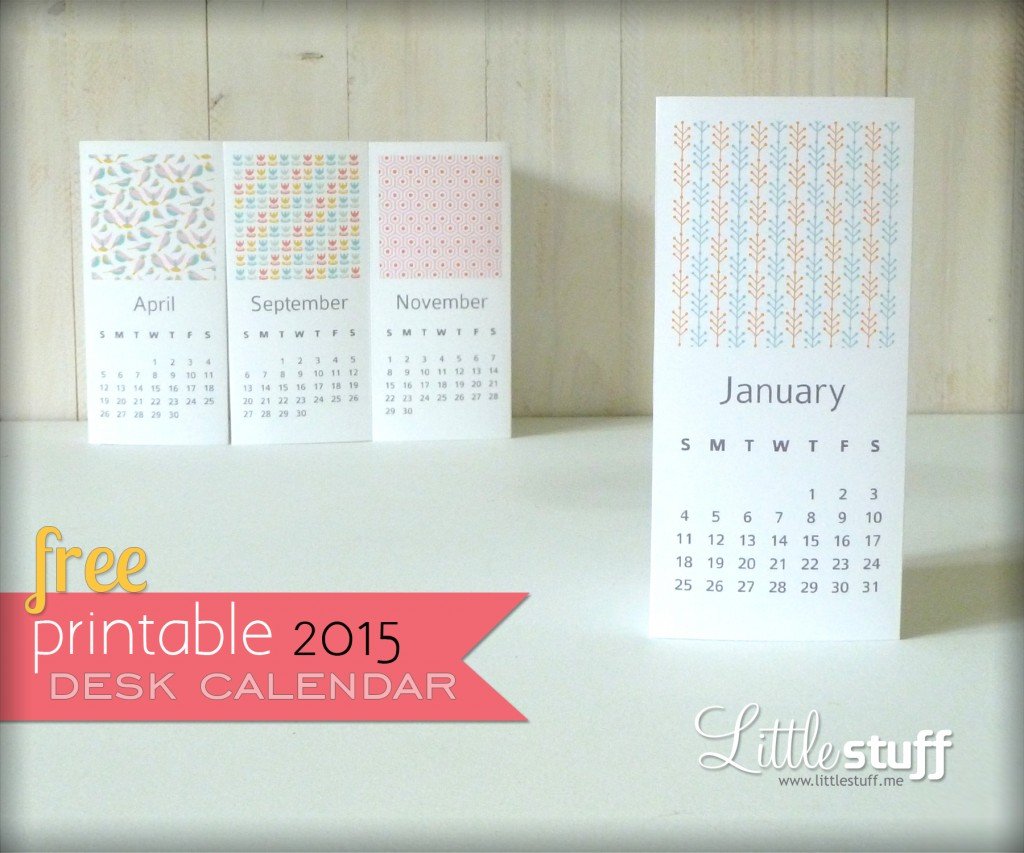 Free 2015 Printable Calendar
