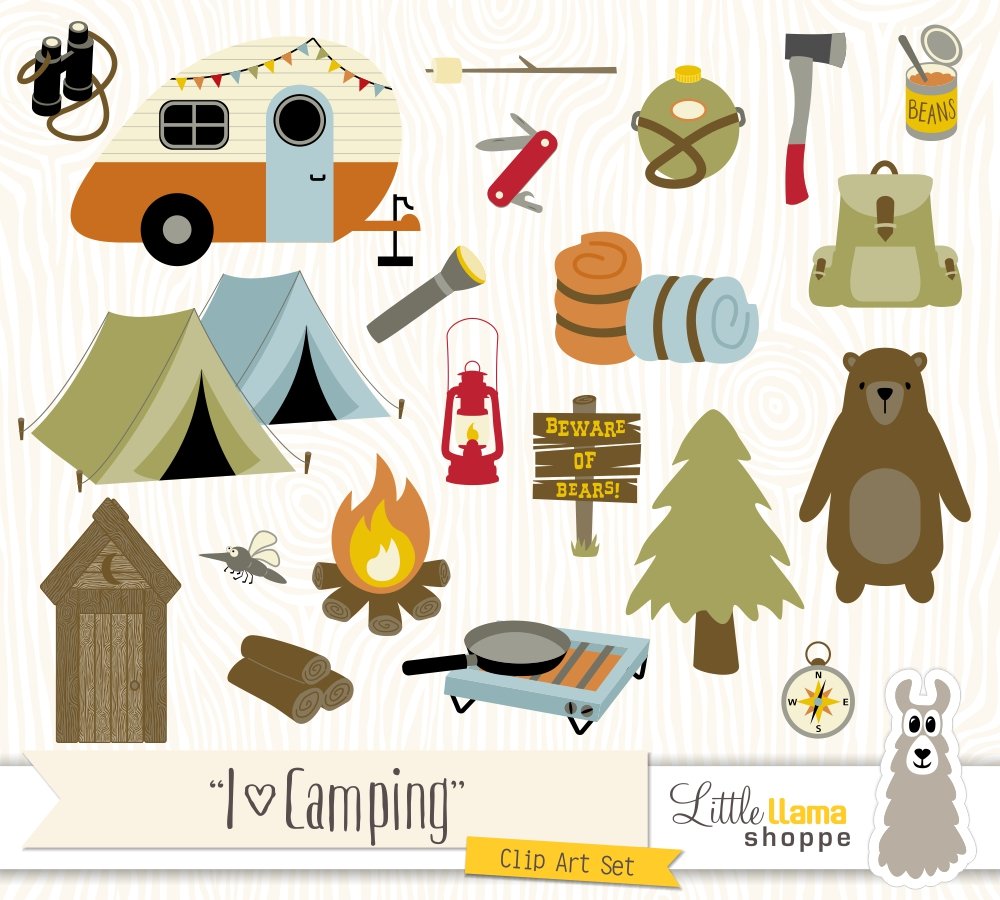 camping clip art